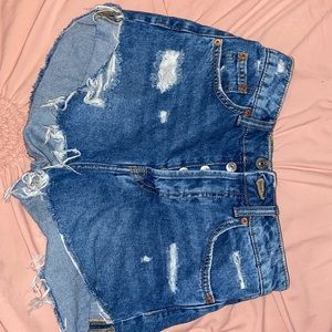 Jean shorts